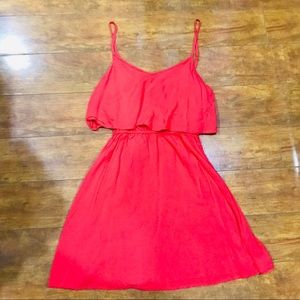 H&M bright pink dress